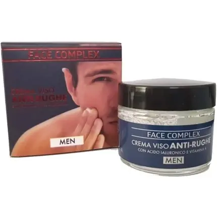 Crema Antirid Face Complex PP64 pentru bărbați, cu acid hialuronic și vitamina A, 160g Ofertă exclusivă