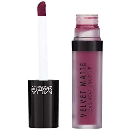 Chilipir Ruj lichid Velvet Matte MUA Makeup Academy, nuanța Devotion, burgundi