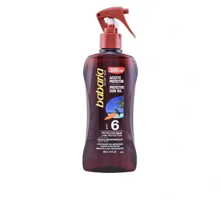 Ulei Protector Solar Babaria SPF 6, cu Ulei de Morcov, 300ml, Spray Popular