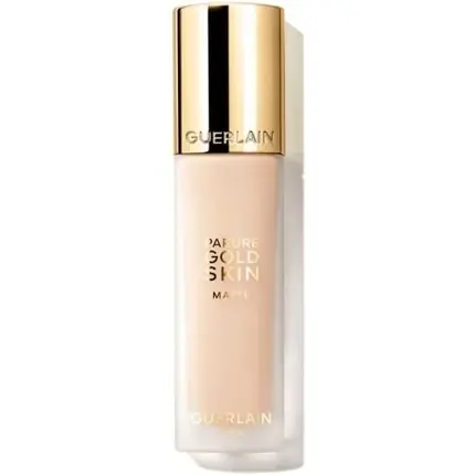 Fond de ten fluid Guerlain Parure Gold Skin Matte, 35ml, cutie aurie Plată sigură