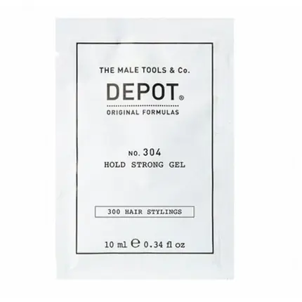 Gel de păr Depot No. 304 Strong Hold, 10ml Preț redus