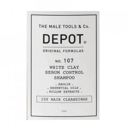 Premium Șampon Depot Nr. 107 Whiteclay Sebumcontrol, 10ml