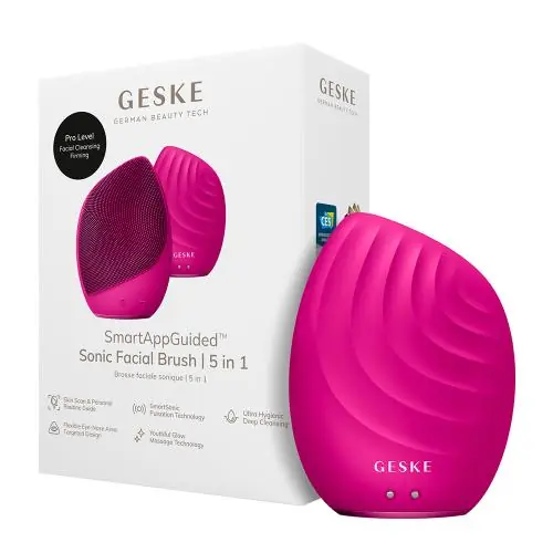 GESKE GESKE SmartAppGuided Sonic Facial Brush 5 in 1 Magenta Cumpără acum