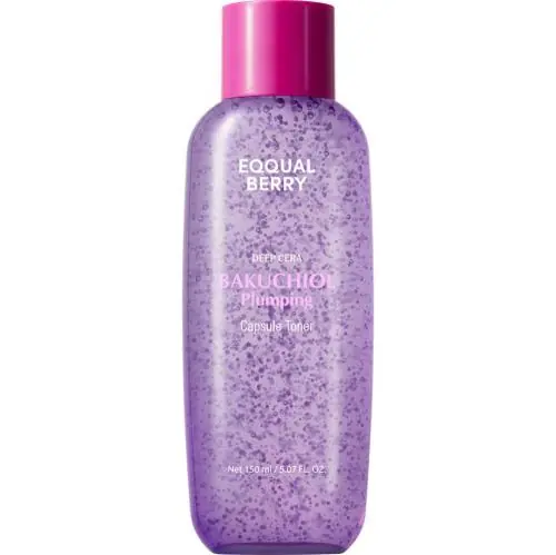 Calitate înaltă EQQUALBERRY EQQUALBERRY Bakuchiol Plumping Capsule Toner, 150 ml