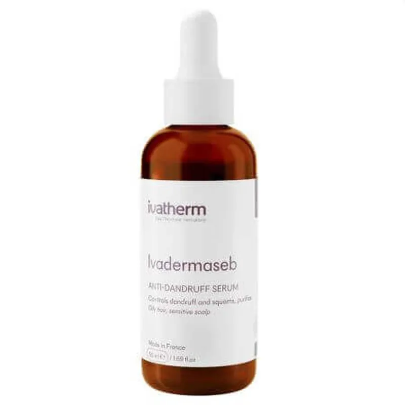 Ser intensiv antimătreață pentru scalp iritat cu scuame Ivadermaseb, 50 ml, Ivatherm Premium