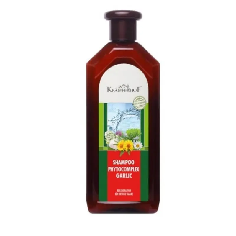 Cumpărături sigure Sampon cu phytocomplex de usturoi, 500 ml, Krauterhof