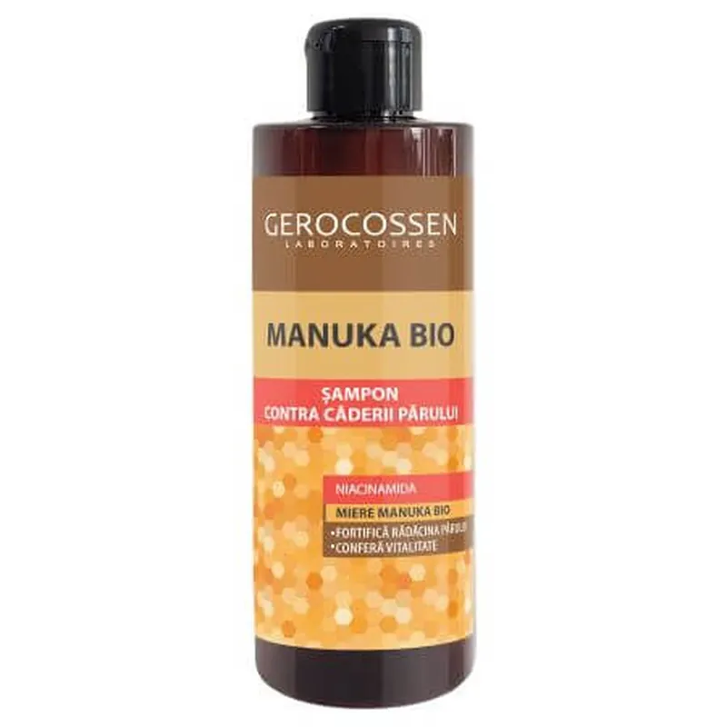 Sampon contra caderii parului Manuka Bio, 400 ml, Gerocossen Cumpără online