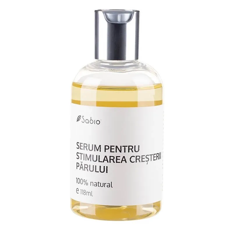 Plată sigură Serum pentru stimularea cresterii parului, 118 ml, Sabio