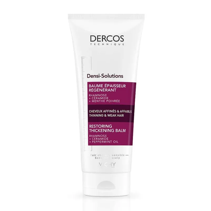 Balsam pentru păr subțire și slăbit cu efect de densificare Dercos Densi-Solutions, 200 ml, Vichy Cumpără online