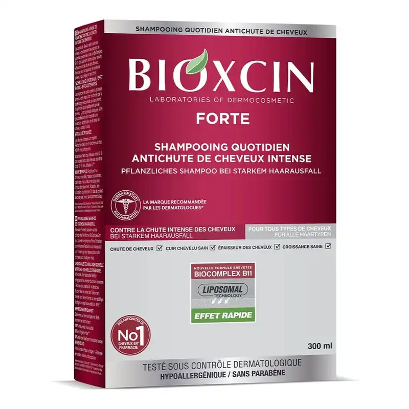 Bioxcin Forte, șampon împotriva căderii intensive a părului, 300 ml Vezi acum