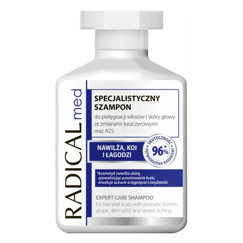 Mai ieftin Radical Med, Șampon specializat pentru îngrijirea părului și a scalpului cu psoriazis și leziuni AD, 300 ml