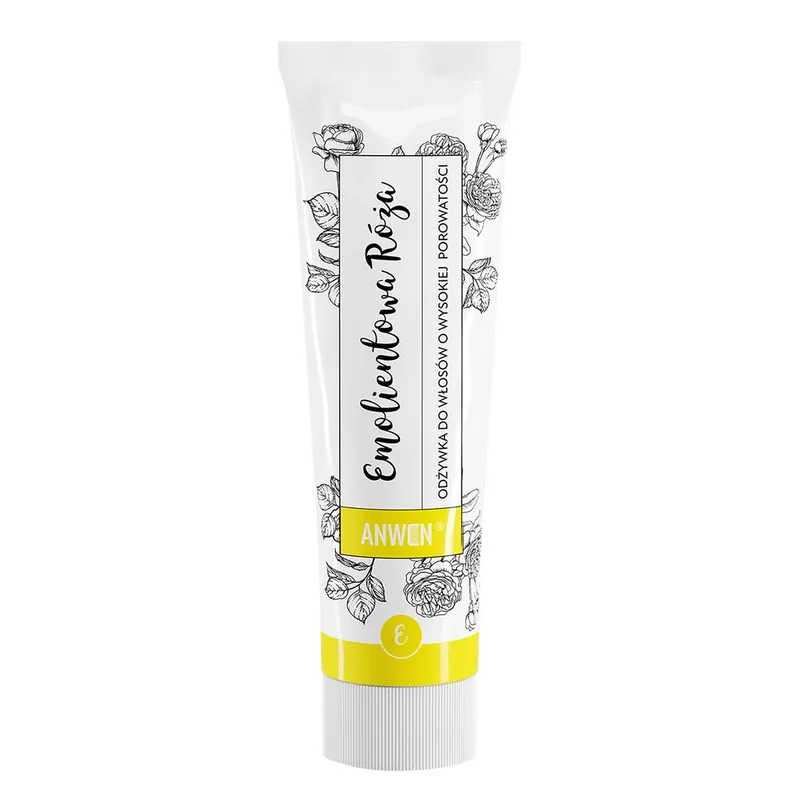 Plată sigură Anwen Emollient Rose, Balsam pentru păr cu porozitate mare, 100 ml