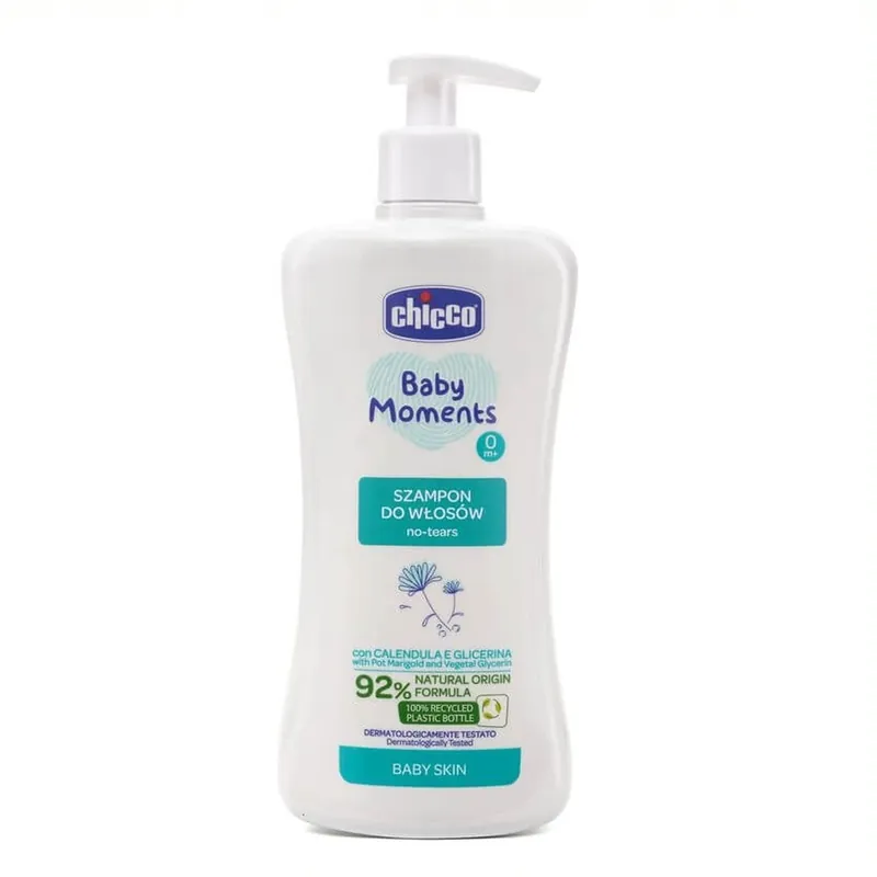 Șampon cu ceară Chicco Baby Moments 0m+, 500ml Cumpără acum