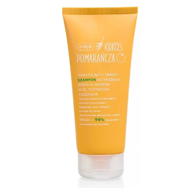 Cumpără online Ziaja Kokos Pomaracza Șampon hidratant pentru toate tipurile de păr, 200 ml - Long-life!