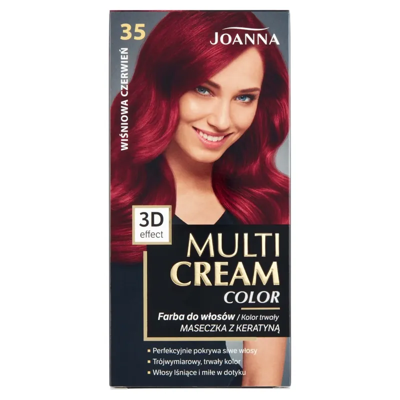 Reducere extra Joanna Multi Cream Color Paint 35 Roșu vin