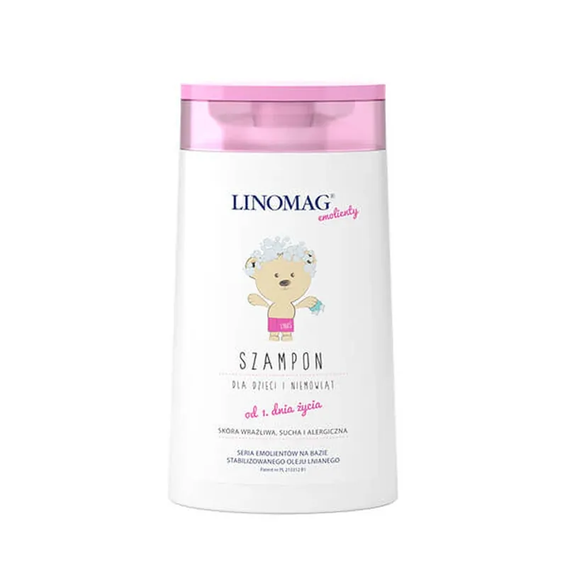 Discount Linomag Emolients, șampon pentru bebeluși și copii din prima zi de viață, 200 ml
