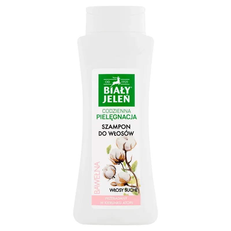 White Jeleń, Șampon hipoalergenic cu bumbac pur, 300 ml Ofertă