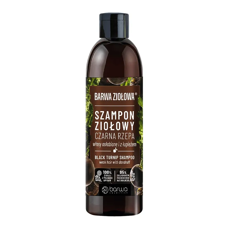 Promoție Barwa Ziołowa, șampon de năut negru, 250 ml