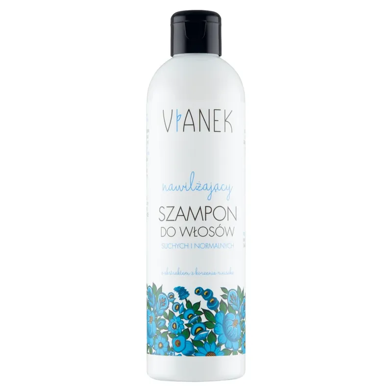 Premium Vianek, Șampon hidratant pentru păr uscat și normal, 300 ml