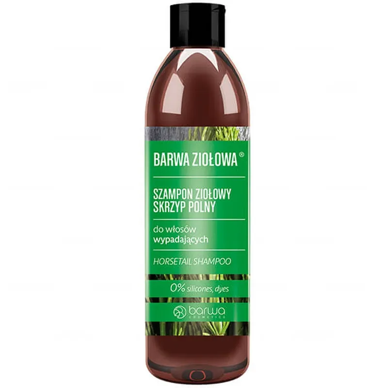 Preferatul clienților Barwa Ziołowa Skrzyp Polny, Șampon pe bază de plante pentru părul lung, 250 ml
