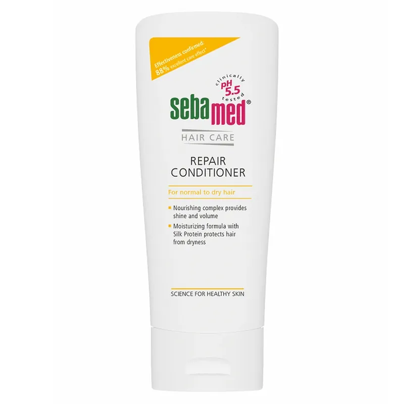 Lichidare de stoc Balsam dermatologic nutritiv restructurant pentru par deteriorat, 200 ml, Sebamed