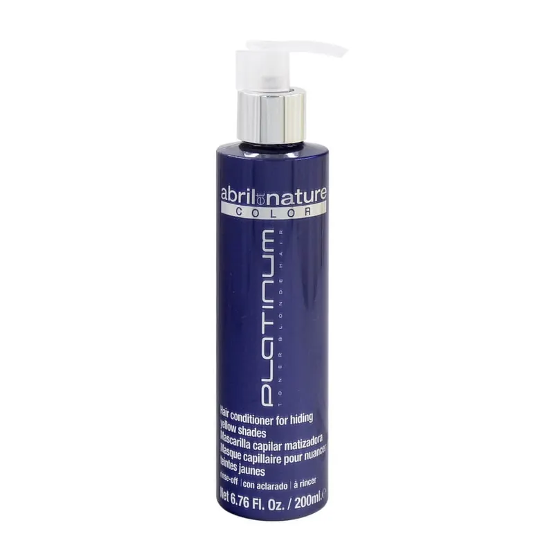 Abril et nature Balsam de păr pentru normalizarea nuanței de galben, 200 ml Reducere de preț