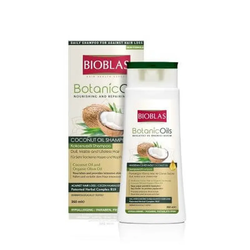Cel mai bun preț Sampon pentru par Botanics Oils Coconut, 360 ml, Bioblas