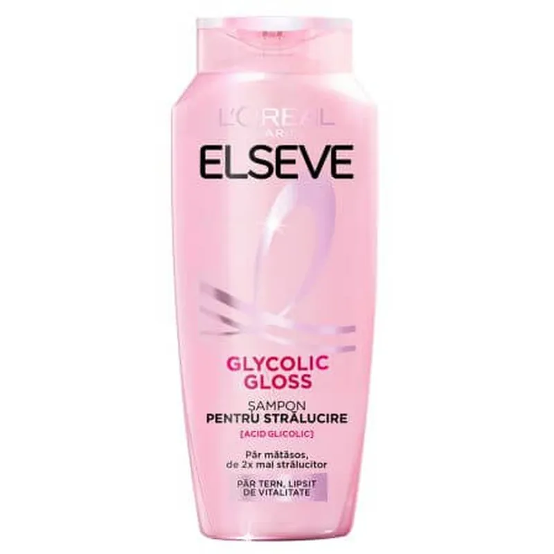 Sampon pentru stralucirea parului. Glycolic Gloss, 250 ml, Eleseve Plată sigură