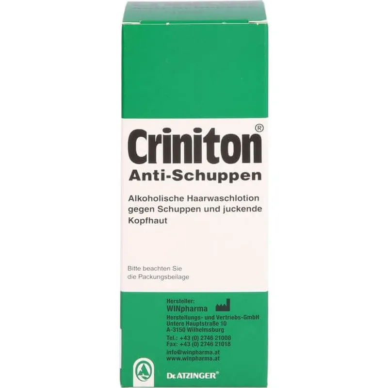 Soluție anti-mătreață CRINITON 125 ml Cumpără online
