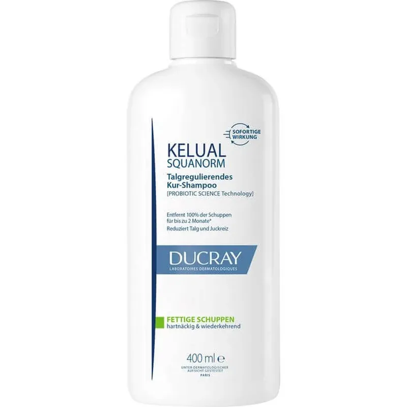 DUCRAY KELUAL SQUANORM Anti-mătreață Șampon.gras 400 ml Reducere specială