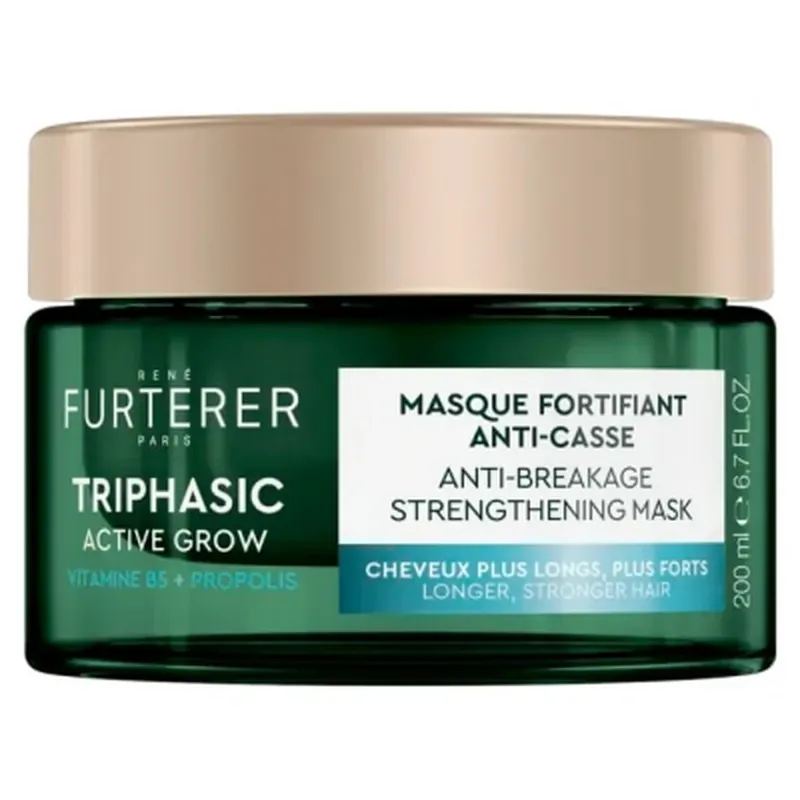 René Furterer Triphasic Active Grow Mască fortifiantă anti-rupere 200 ml Premium