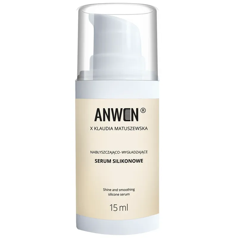 Plată sigură Anwen x Klaudia Matuszewska, ser siliconic pentru calmarea strălucirii, 15 ml