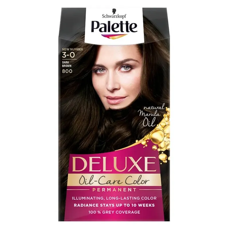 Reducere de preț Palette Deluxe Oil-Care Color Ceară colorantă cu microulei 800 (3-0) mesteacăn închis