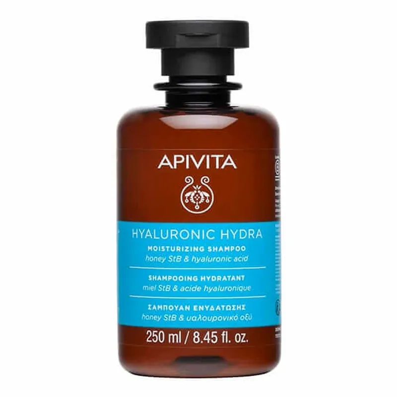 Plată securizată Apivita Șampon hidratant Hyaluronic Hydra 250ml
