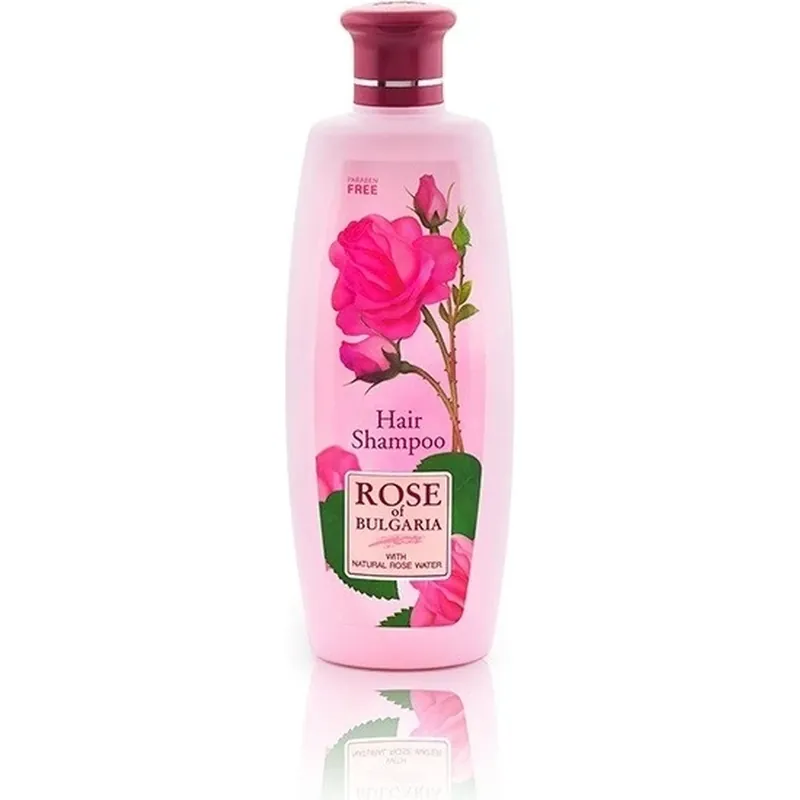 Ofertă de sezon Rose of Bulgaria Șampon pentru păr din trandafiri 1×330 ml , șampon