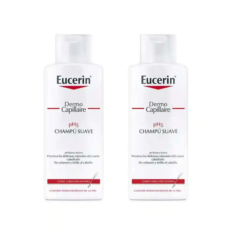 Eucerin Ph5 Șampon delicat, 2X250 Ml Cel mai vândut