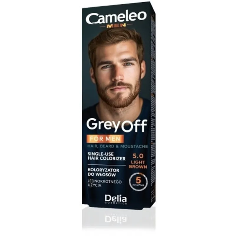 DELIA CAMELEO MEN GREY OFF Vopsea de păr 5.0 Maro deschis 2 ... Mai ieftin