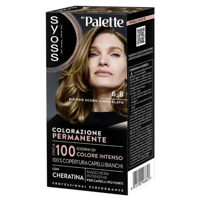 Syoss Palette - colorare permanentă 6-8 blond închis Mai ieftin