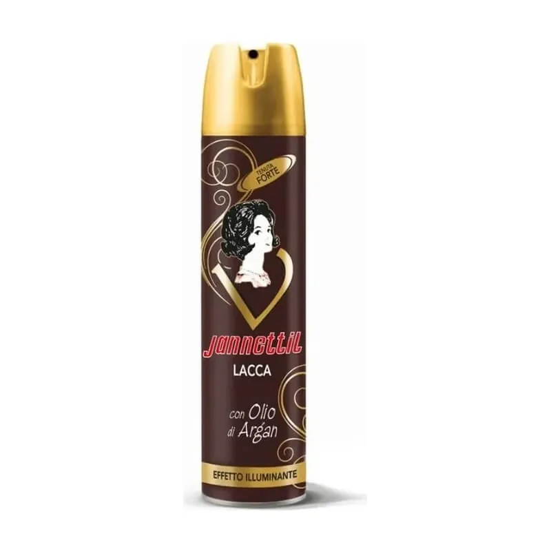 Jannetti Lac de păr cu fixare puternică și efect iluminator, 300 ml Cumpărături sigure