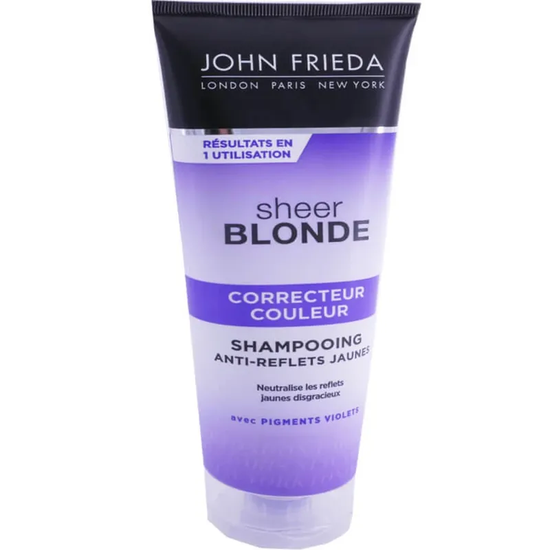 JOHN FRIEDA SHEER BLONDE CORECTOR DE CULOARE 250 ML Plată sigură