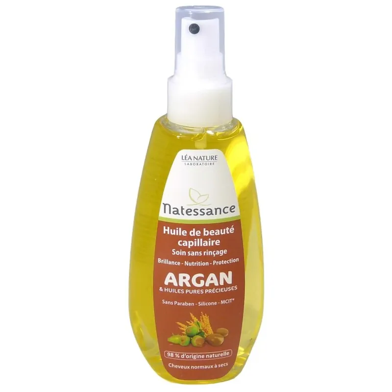 NATESSANCE ULEI DE FRUMUSEȚE PENTRU PĂR CU ARGAN 150 ML Reducere extra