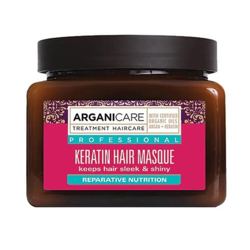 Vezi acum Mască de păr Arganicare Keratin, 500ml
