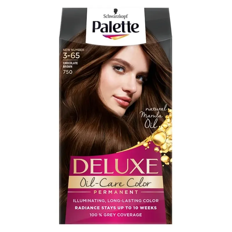 Palette Deluxe Oil-Care Color Culoare cu micro-oil 750 (3-65) Ciocolată Brz Retur gratuit