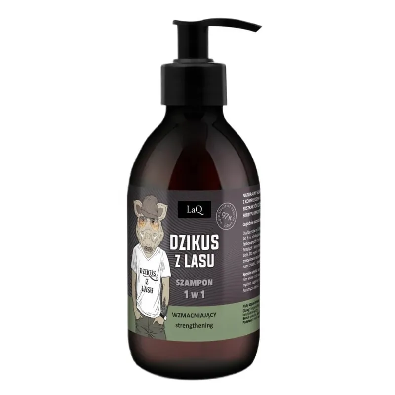 LaQ Șampon de întărire pentru băieți 1in1 Forest Savage, 300 ml Reducere extra