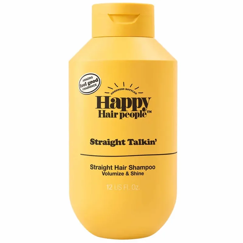 Promoție Sampon cu ulei de potrocale pentru par drept, volum si stralucire, 355 ml, Happy Hair People