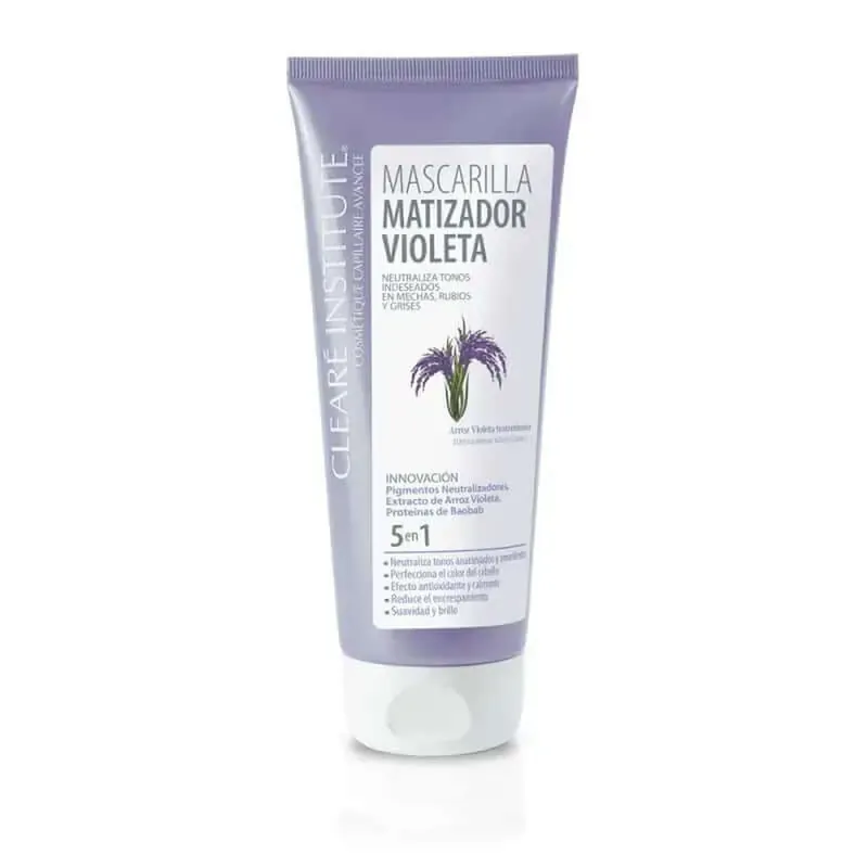 Popular Clearé Institute Blonde Hair Violet Mattifying Mask 200 Ml