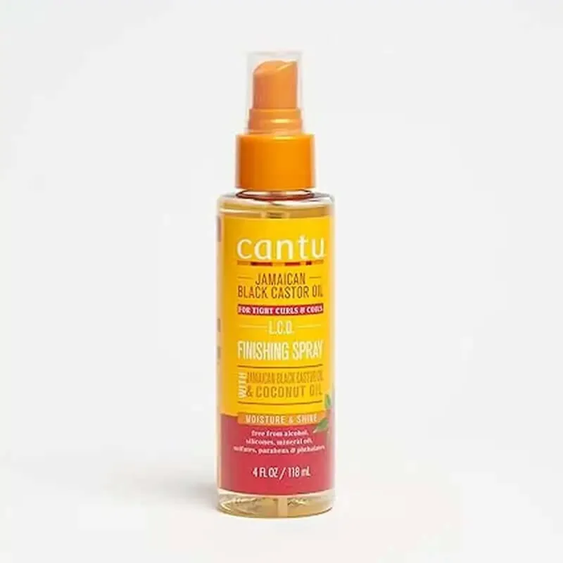 Cantu Spray de finisare cu ulei de ricin negru jamaican 118 ml Livrare expres
