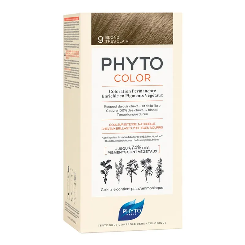 PHYTOCOLOR 9 Blond Chssmo Plată sigură
