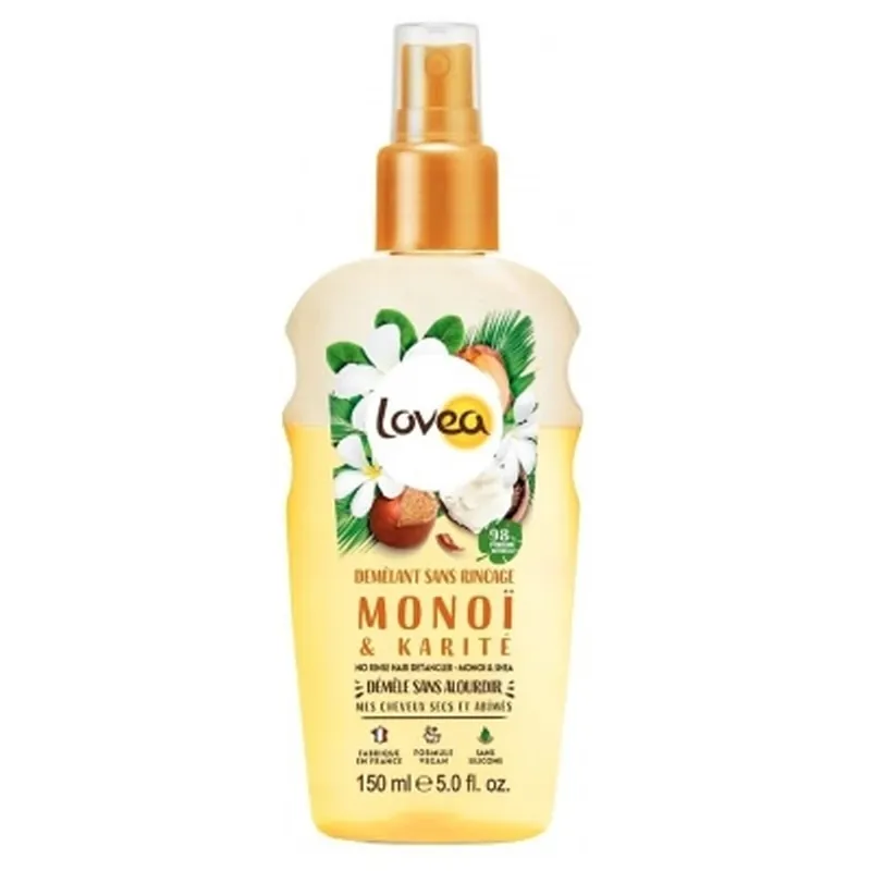 Lovea Balsam de descurcare fără clătire cu Monoï și unt de shea 150 ml Ofertă exclusivă