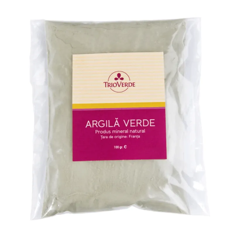 Argila verde, 100 g, Trio Verde Preț redus